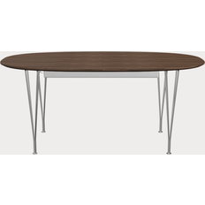 Fritz Hansen Superellipse B620 Walnut/Bright Spisebord 100x270cm
