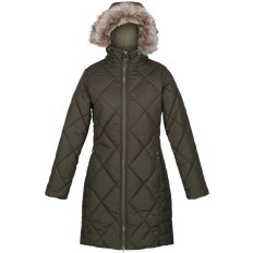 Regatta Women's Fritha II Insulated Parka Jacket - Dark Khaki