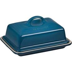 Le Creuset Stoneware Deep Teal Butter Dish