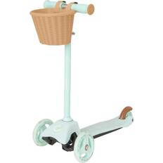 Kids scooter 3 wheel Evo Mini Cruiser 3 Wheel Scooter with Basket Mint Green