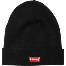 Levi's Hovedbeklædning Levi's Embroidered Slouchy Beanie - Regular Black