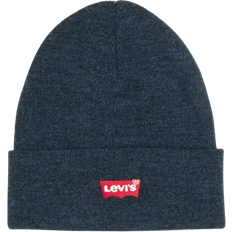 Levi's Men Headgear Levi's Embroidered Slouchy Beanie - Navy Blue