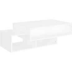 vidaXL Engineered Wood White Soffbord 55x105cm