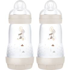 Mam Easy Start Anti-colic Bottle 260ml 2-pack Natural