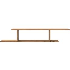 vidaXL Wall Mounted Artisan Oak TV-bänk 125x23cm