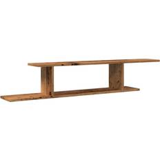 vidaXL Wall Mounted Aged Wood TV-bord 125x23cm