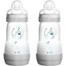 Mam Easy Start Anti-colic Bottle 260ml 2-pack Grey
