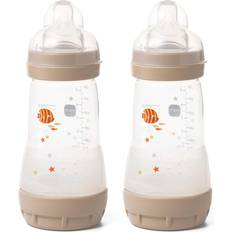 Mam Easy Start Anti-colic Bottle 260ml 2-pack Beige