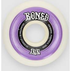 Skateboards Bones 100A V5 Sidecut 55mm Hjul White