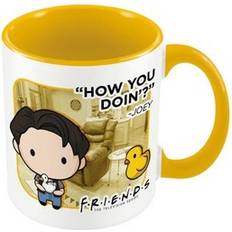How You Doin Chibi Joey Weiß Gelb