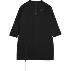 Dam - Fleece Klänningar Nike Sportswear Tech Fleece Women's Essential Dress - Black
