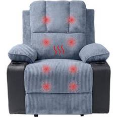 Rosalind Wheeler Aayansh Upholstered Recliner Heated Massage Chair