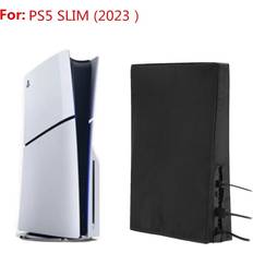 PS5 Slim Black Dust Proof Cover