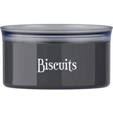 Guzzini Köksförvaring Guzzini Stay-Fresh Oval Jar 2000 cc Biscuits Charcoal Kakburk