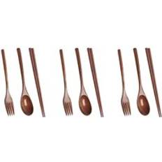 Wood Cutlery Sets Tlily Wooden Portable Eco Friendly Cutlery Set