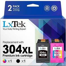 LxTek 304XL Ink Cartridges for HP Envy 5010 5020 5030 5032 Deskjet