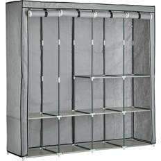 Home Triple Modular Fabric Grey Black