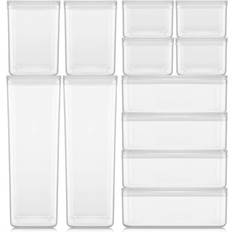 Bodum Food Containers Bodum Canteen Opbevaringssæt 12 Stk Plastik Klar Madkasse