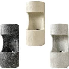 Cylindrical Garden Water Fountain