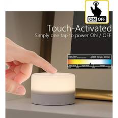HKHBJS Dimmable Touch Bedside Lamp Novelty Night Light