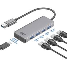 AC6121 USB 3.2 Gen 1 Gränssnittshub