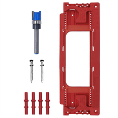Door Hinge Jig Template for 8 Hinge Sizes