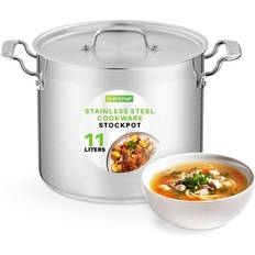 10 Litres Stainless Steel Stockpot 18 Litres