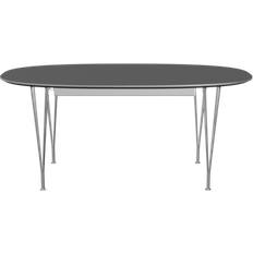 Fritz Hansen Superellipse B620 Grey Bromo/Matt Bright Dining Table 100x270cm
