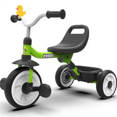 Kids Foldable Kids Tricycle with Storage Basket