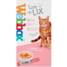 Webbox Lick-E-Lix Salmon Cat Treats 5x15g