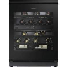 Miele Vinkøleskabe & Vinskabe Miele KWTUS 7074 F Obsidiansort Glas