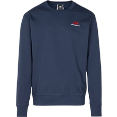 New Balance Unisex Tops New Balance Uni Ssentials French Terry Crewneck Sweatshirt - Natural Indigo