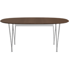 Fritz Hansen Superellipse B620 Walnut/Bright Dining Table 100x270cm