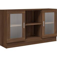 vidaXL Display Brown Oak Förvaringsskåp 120x70cm