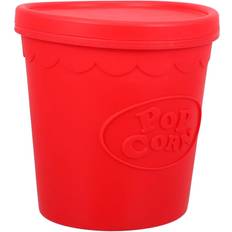 Popcorn Box HKHBJS Reusable Silicone Popcorn Bucket Candy Container