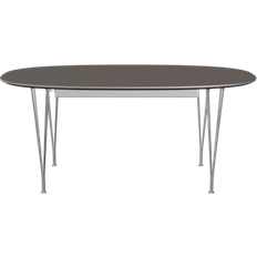 Fritz Hansen Superellipse B620 Grey/Matt Bright Dining Table 100x270cm