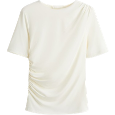 H&M Draped Top - White