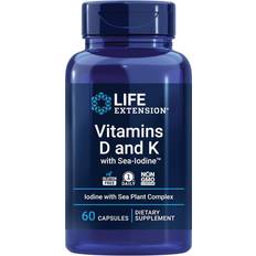 Life Extension Vitamins D and K with Sea-Iodine