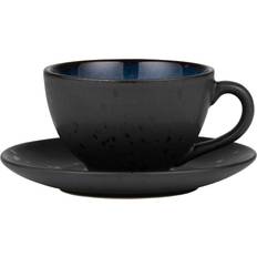Bitz Black/Dark Blue Tea Cup 24cl