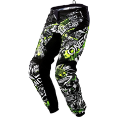 O'Neal Youth Element Attack Pant - Black/Hi-Viz Yellow