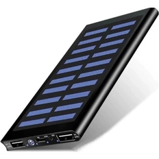 Solar powerbank Solar Solar Power Bank 50000mAh Black