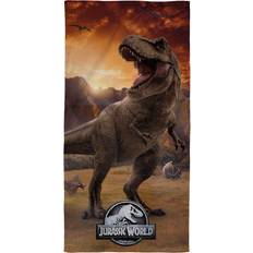 Licens Dinosaur Jurassic World Badehåndklæde Brun (140x70cm)