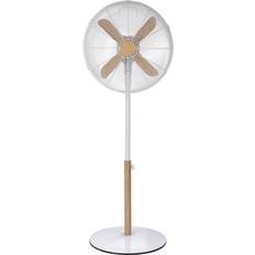 Russell Hobbs Pedestal Fan 16" White/Brown