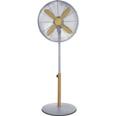 Russell Hobbs Pedestal Fan 16" Grey/Brown