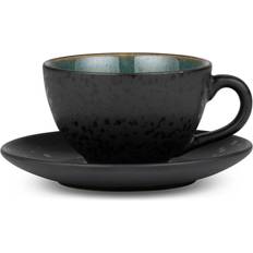 Bitz Black/Green Tea Cup 24cl
