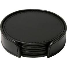 Ørskov Round Black/Black Coaster 11cm 6pcs