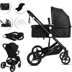 Baby stroller Abaseen Baby Stroller Pram 3 in 1 Travel System