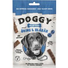 DOGGY 3 Hundgodis Delisticks Öring Blåbär