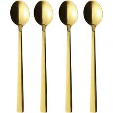 Guld Skedar aida Raw Café Bright Steel Kaffesked 4st
