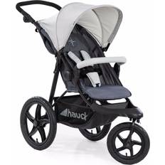 Hauck Full Recline Pushchairs Hauck Runner Silver/Grey